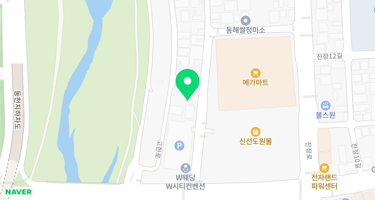 정철동물병원 위치