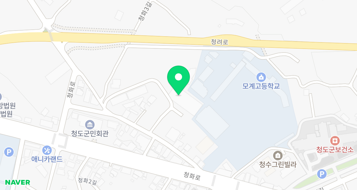 청도군동물보호센터 위치