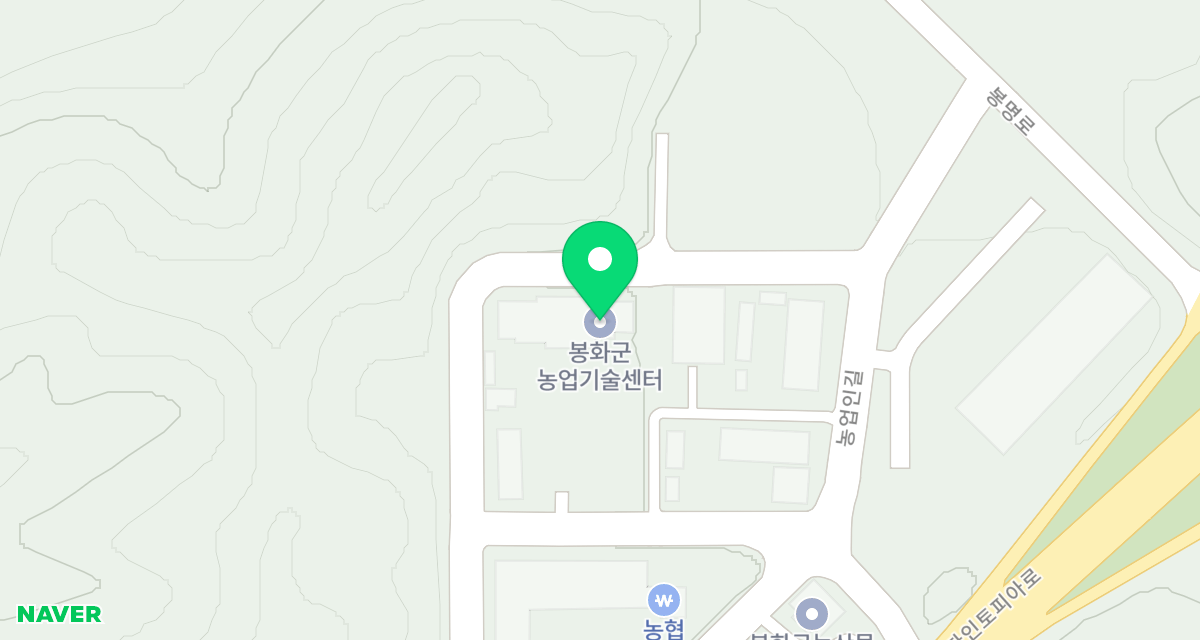 봉화군유기동물보호소 위치